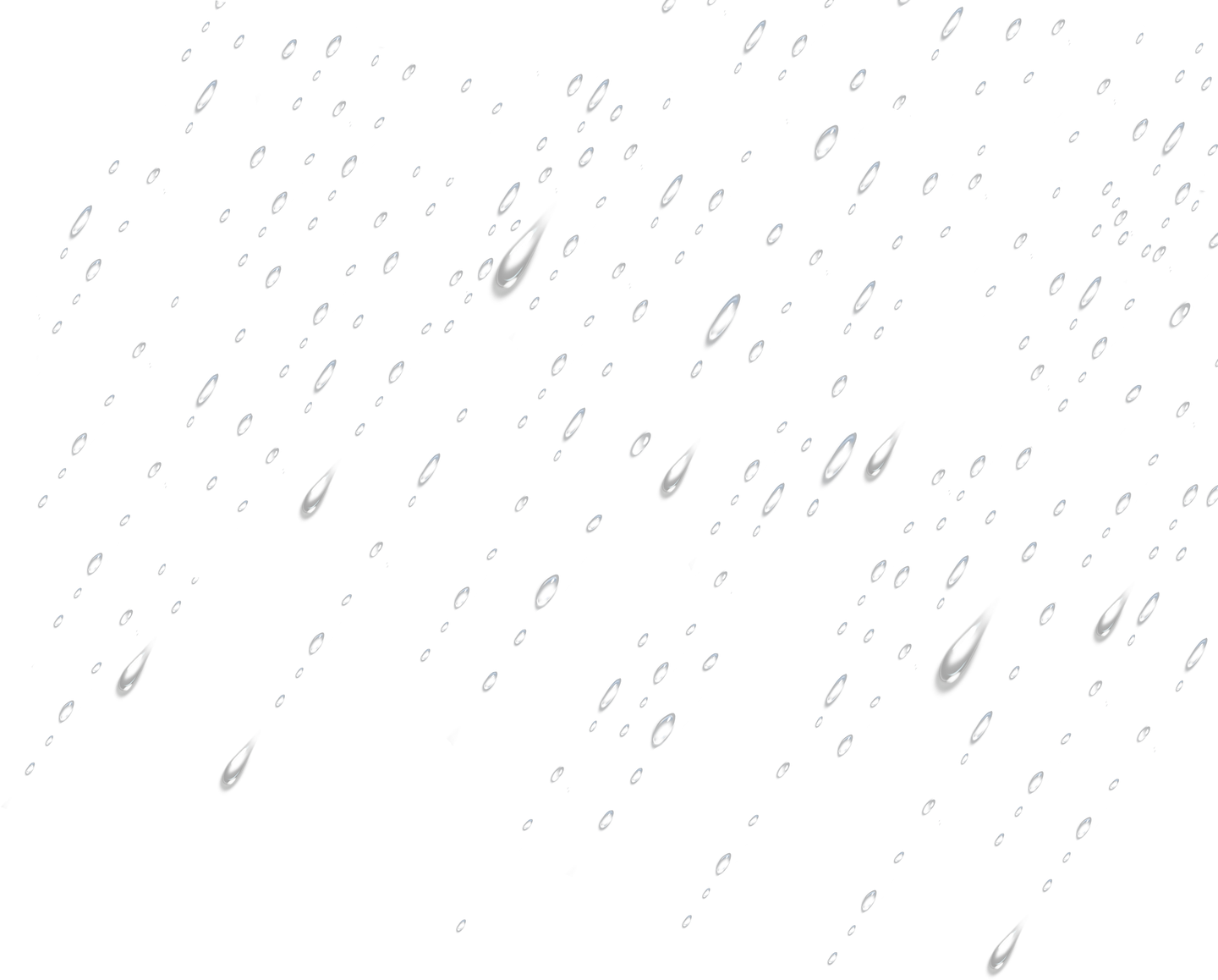 Water Drops Png Picture (black)