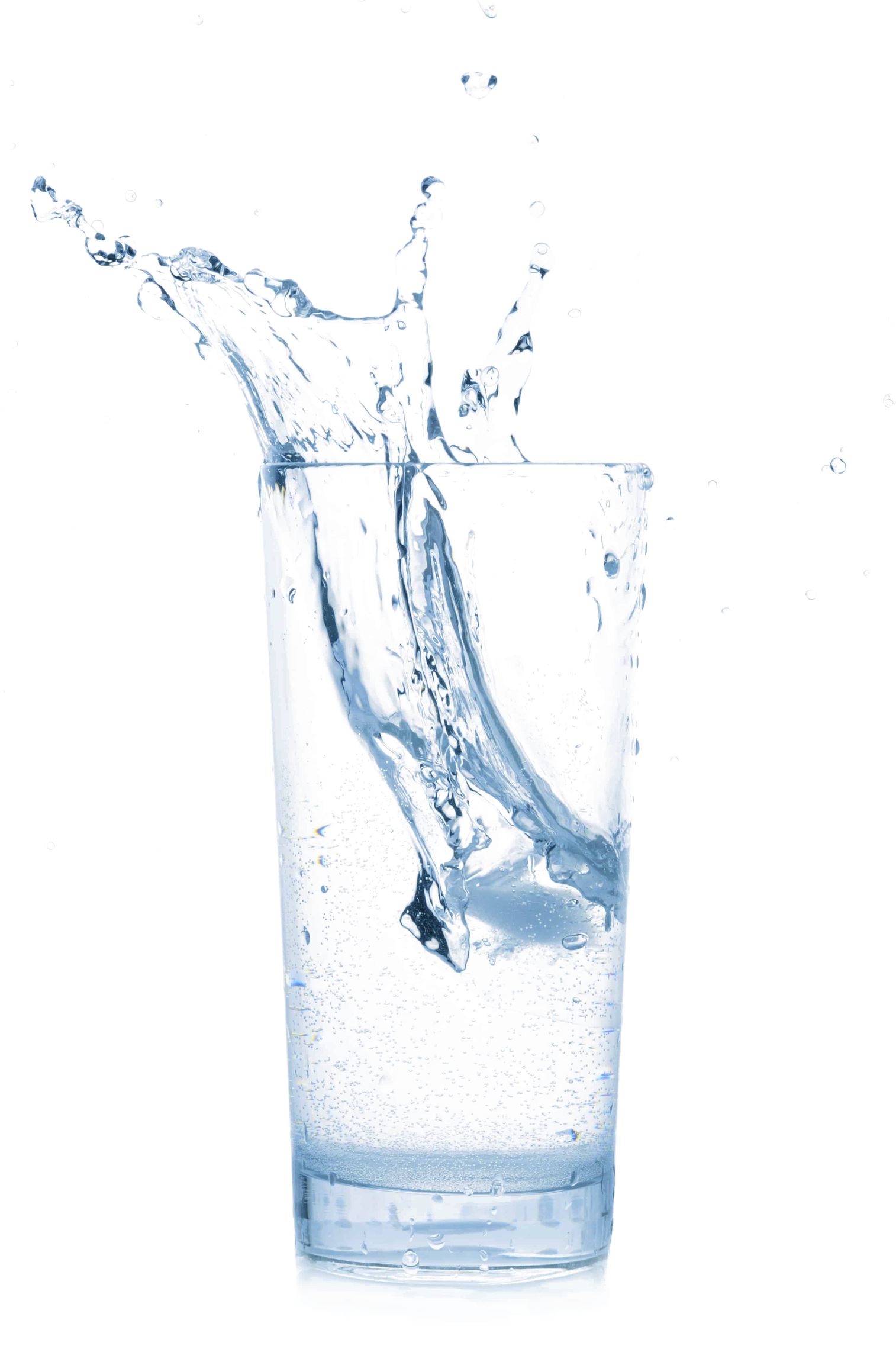 Water Glass Full Png (black, lavender, white)