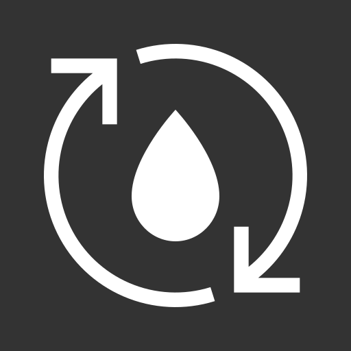 Water Treatment Icon Free Png Icon Download (black)