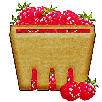 Watercolor Strawberry Png Transparent (black, chocolate)