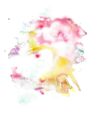 Watercolour Png Image (black, white)