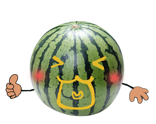 Watermelon Png Transparent (black, orange, salmon)