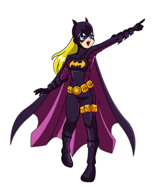 Batgirl Png Transparent (black, indigo)