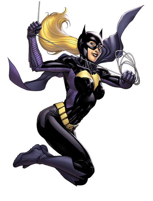 Batgirl Transparent Png (black)