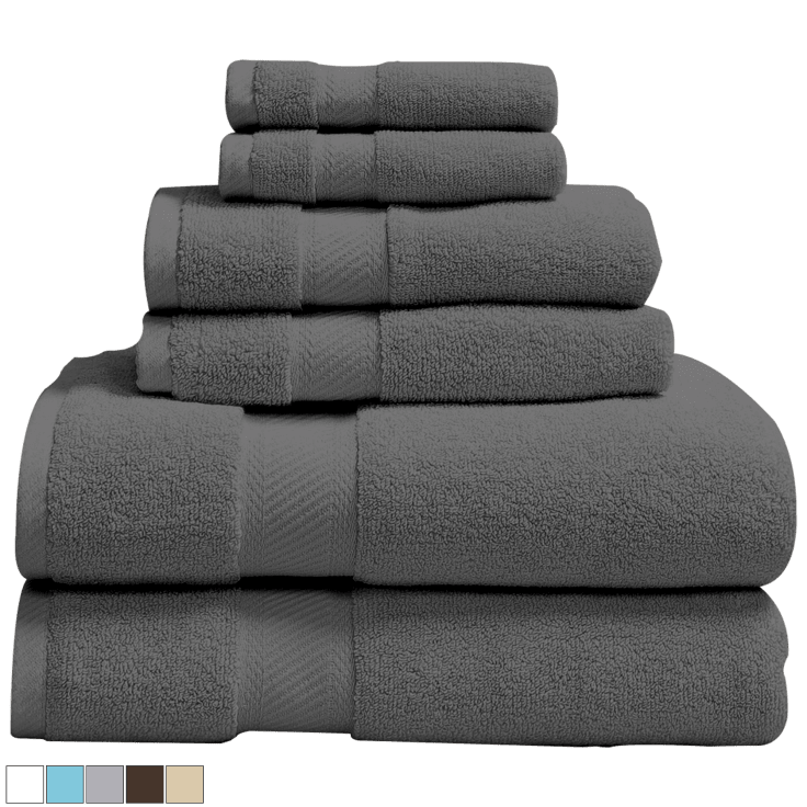 Bath Towel Png Cutout (indigo, gray)