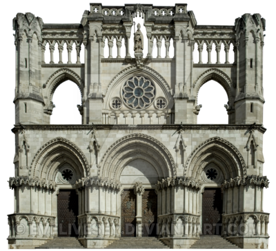 Cathedral Png Image (black, silver)