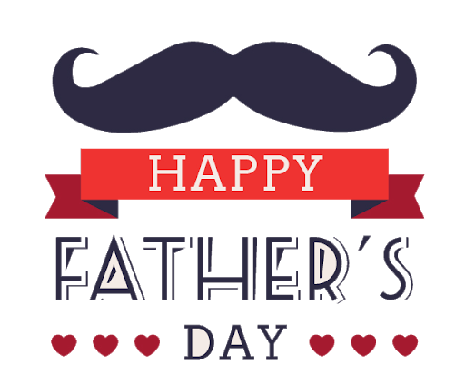 Fathers Day Png Clipart (indigo, black, maroon, chocolate)