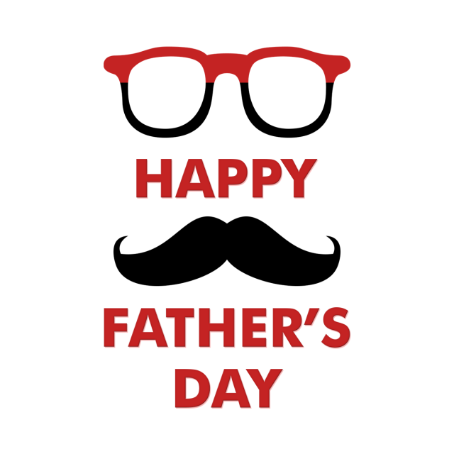 Fathers Day Png Isolated Image (black, red, chocolate, white)