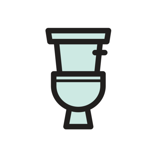 Bathroom Free Png Icon Download (lavender, black)