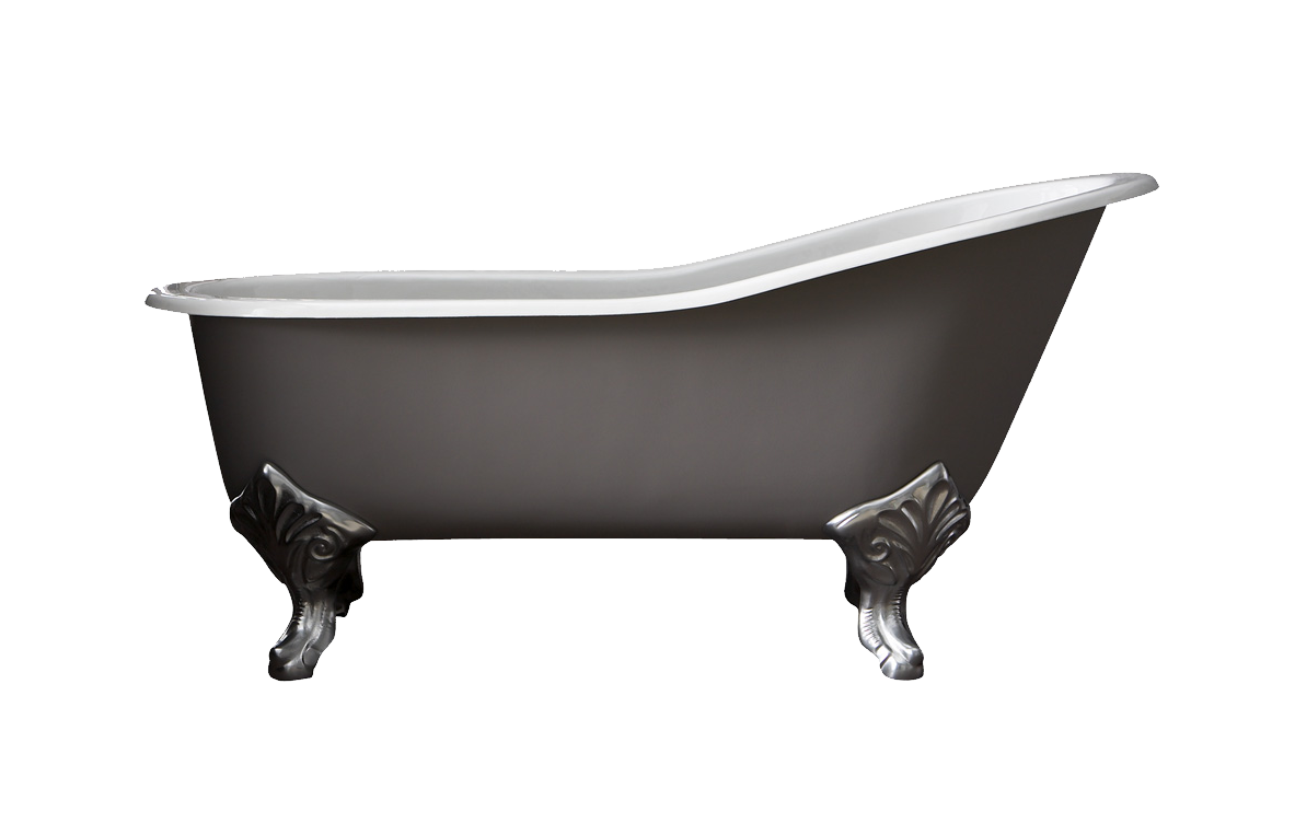 Bathtub Transparent Png (lavender, gray, white)