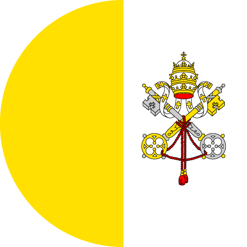 Vatican City Flag Png Free Download (black, beige, white, gold)