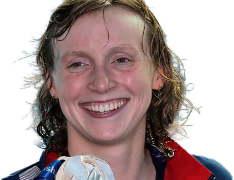 Katie Ledecky Olympic Player Png Photo (white, gray)