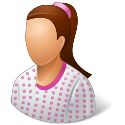 Patient Female Icon Free Transparent Png Icon Download (silver, salmon, black)