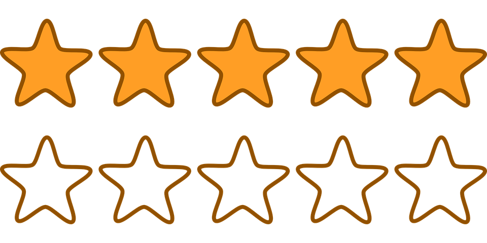 Rating Star Png Transparent (orange, black)