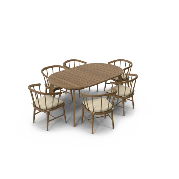 Patio Table Png Transparent Image (white)