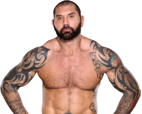 Batista Beard Png (salmon, black)