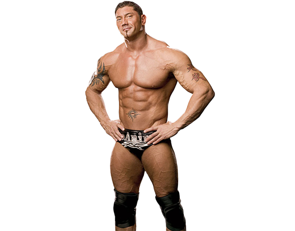 Batista Png Isolated Image (white, black)