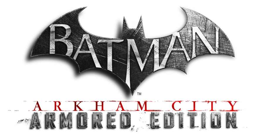 Batman Arkham City Logo Png File (black, gray)