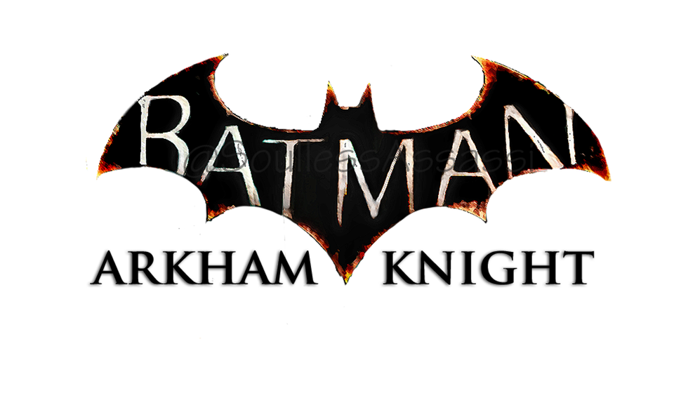 Batman Arkham City Logo Png Isolated Hd Pictures (black)