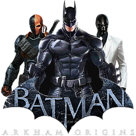 Batman Arkham City Logo Png Isolated Photos (black)