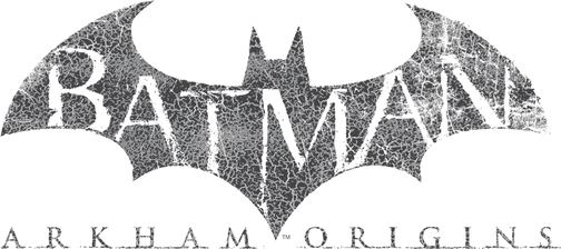 Batman Arkham City Logo Png Transparent (black)