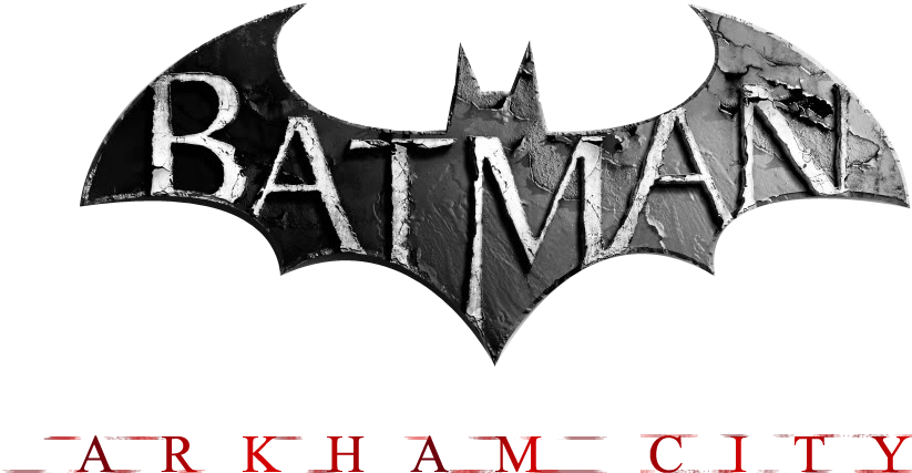 Batman Arkham City Logo Png (black)