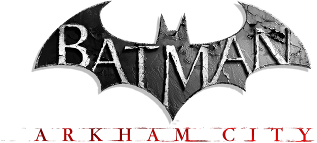 Batman Arkham City Logo Transparent Background (black)