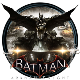 Batman Arkham Knight Transparent Background (white, black)