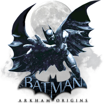 Batman Arkham Origins Transparent Background (black)