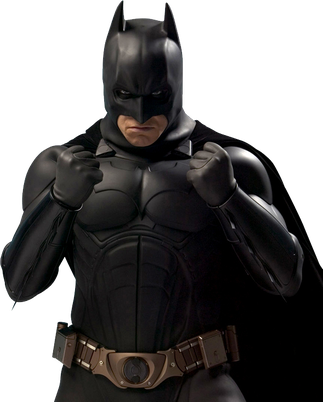 Batman Begins Transparent Isolated Png (black)