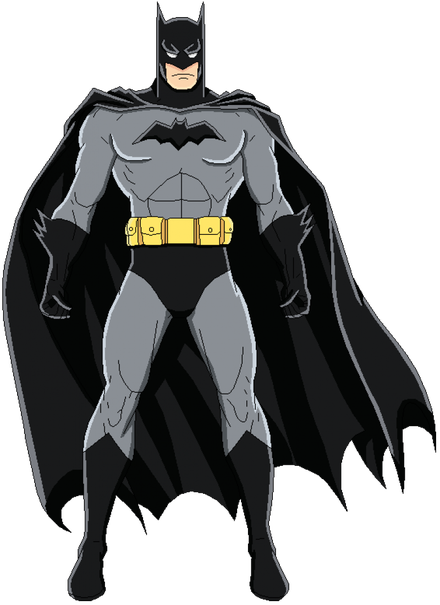 Batman Cartoon Png Hd (black, gray)