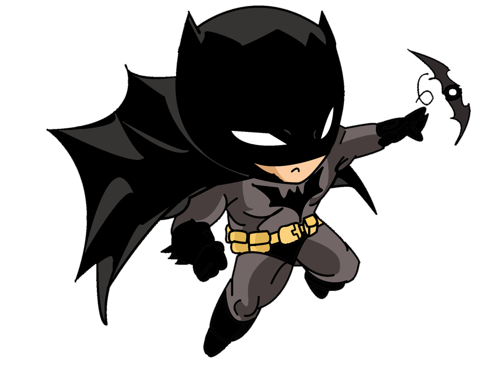 Batman Cartoon Png Photos (black, indigo)