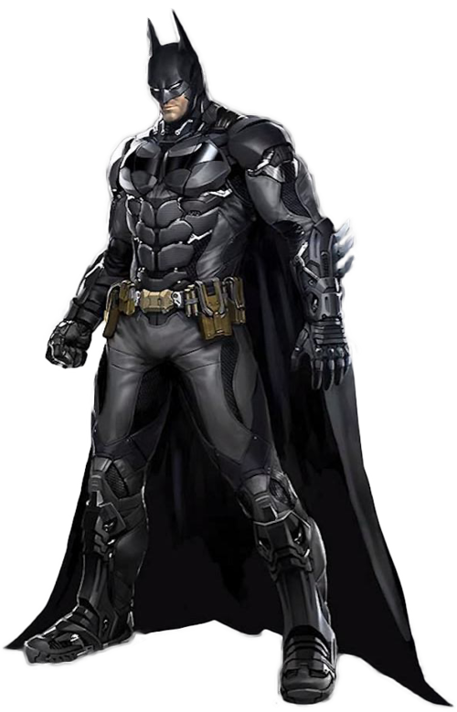 Batman Comic Book Outfit Png File (black)