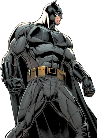 Batman Comic Book Outfit Png Image (black)