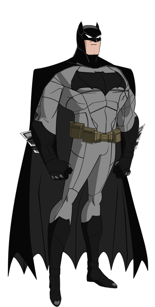 Batman Comic Book Outfit Png Isolated Image (black)