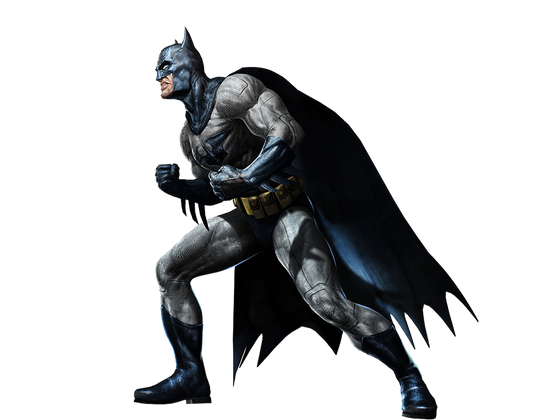 Batman Comic Book Outfit Transparent Png (black)