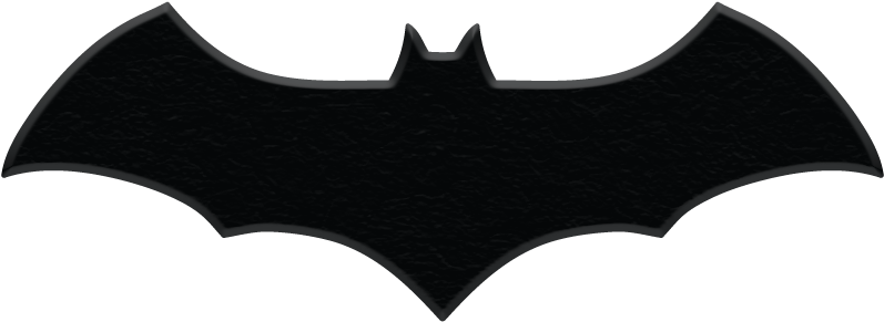 Batman Logos Png Transparent (black)