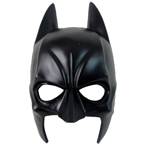 Batman Mask Dark Knight Png (black)