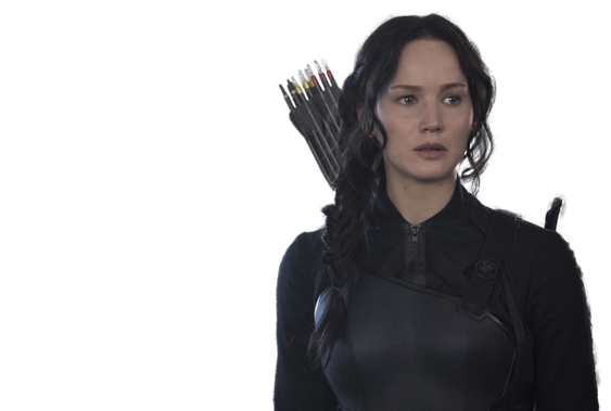 Katniss Everdeen Png Image (black)