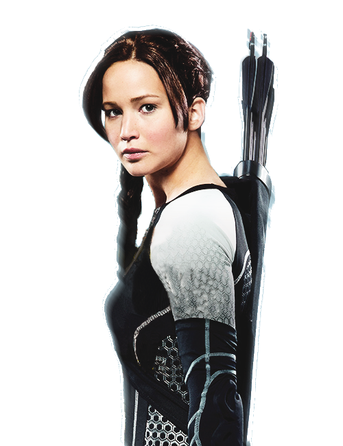 Katniss Everdeen Png Photo (black)