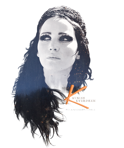 Katniss Everdeen Png Photos (white, black)