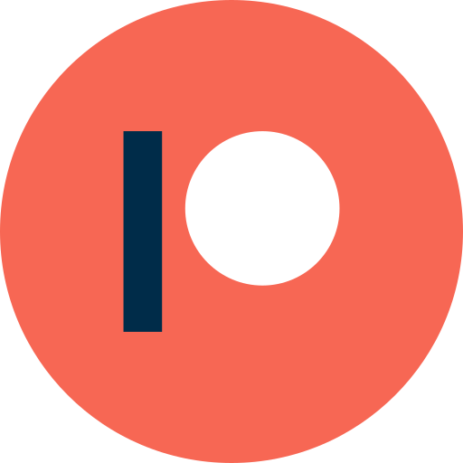 Patreon Logo Icon Free Transparent Png Icon Download (salmon, white, navy, black, chocolate)