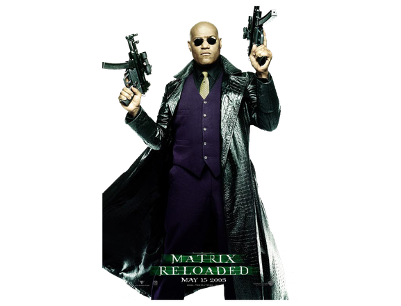 Matrix Movie Png (black)