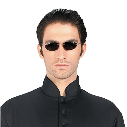 Matrix Transparent Background (black)