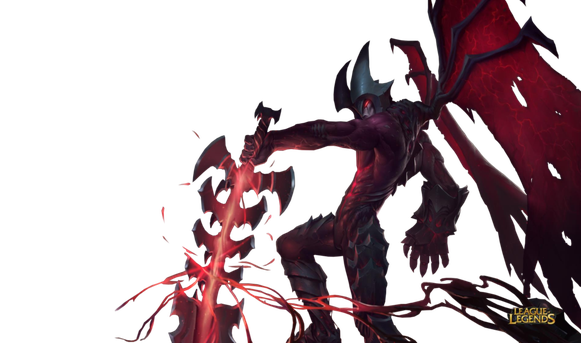 Aatrox Demon Png Photo (black)