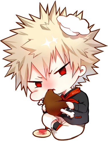 Katsuki Bakugo Png Pic (white, beige, black)