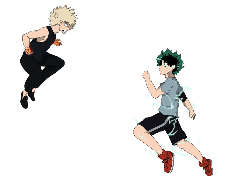 Katsuki Bakugo Png Transparent Picture (pink, black, silver)