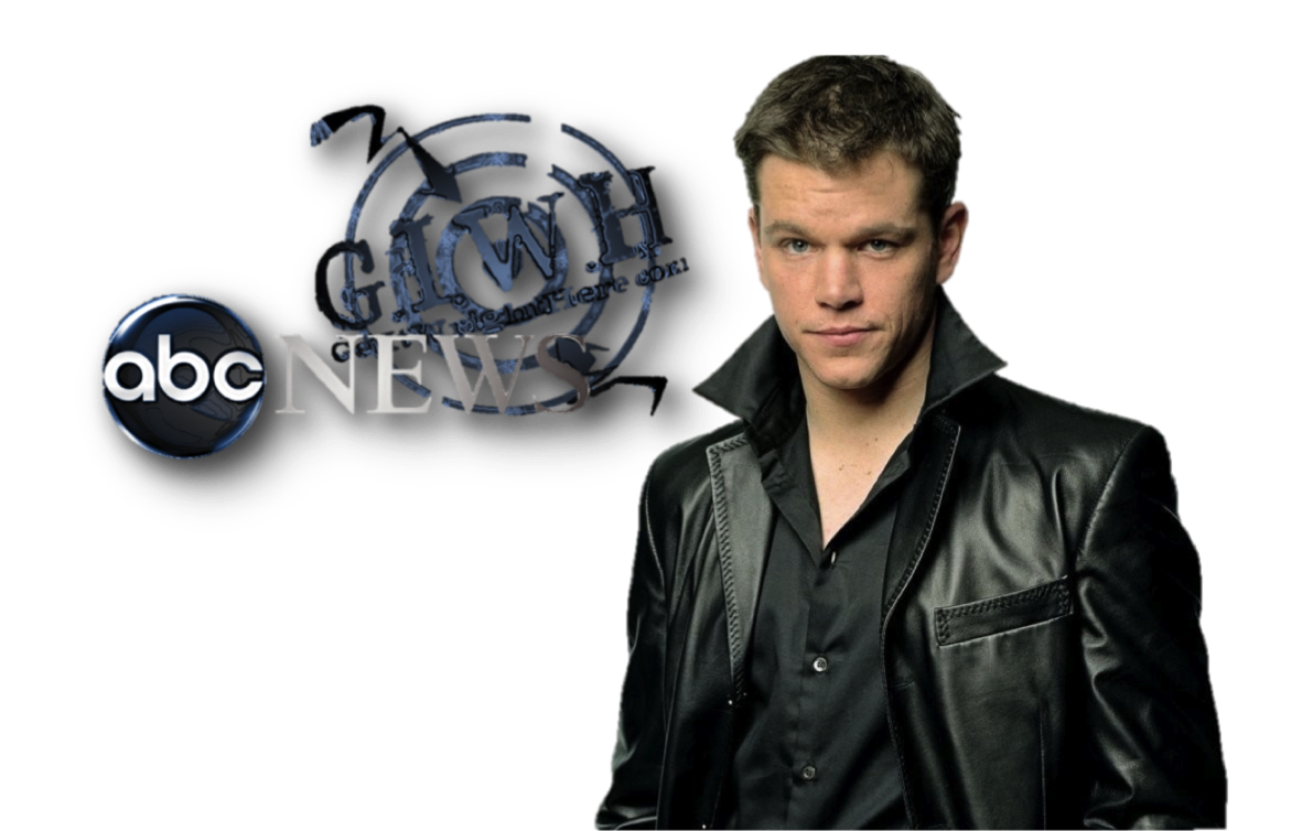 Matt Damon Png File (black, white)