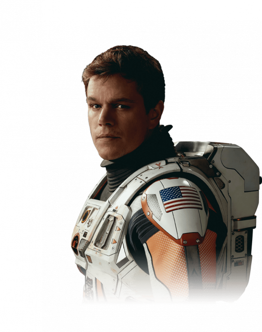 Matt Damon Png Photo (black)