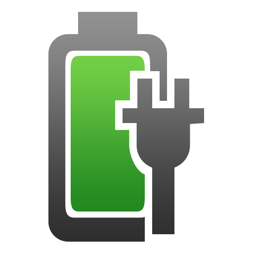 Battery Charging Full Png (white, black, gray)